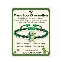 ORISPRE Pre K Preschool Graduation Gifts Decorations for Boys Kids Vpk Preschoolers Graduation Bracelet Class of 2026 Congratulations Graduate Grad- P-B-BoyDino-Prek-01