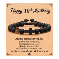 ORISPRE 10 Year Old Boy Birthday Gifts Ideas Cool 10th Birthday Decorations for Boys- P-B-Cross-Birth-10th