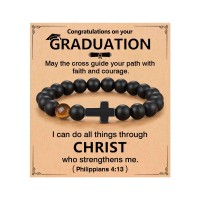 ORISPRE College High School Graduation Gifts for Him Male 5th 8th Grade Elementary Middle Christian Graduation Graduates Grad Class of 2025 Grad Son Men Senior-P-B-Cross-PhilipGrad-4-13