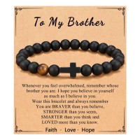 ORISPRE Brother Gifts from Sister Birthday Graduation Fathers' Day Christmas- P-B-Cross-brother-13