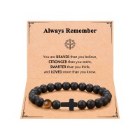 ORISPRE Cross Bracelet for Teen Boys Gifts 12 14 16 18 13 15 11 Year Old Boy Birthday Graduation Christmas Confirmation for Teenage Boy-P-B-MenCross1-boys-02