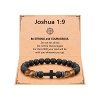  ORISPRE Cross Bracelet for Men Christmas Stocking Stuffers Teen Boy Gifts Ideas Religious Catholic Christian Baptism Gifts for Teenage Teens Boys-P-B-MenCross2-strong-03