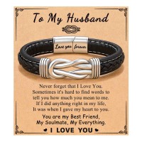 ORISPRE Christmas Gifts for Him Husband from Wife Men Wedding Anniversary Birthday Gifts for Husband Stocking Stuffers- P-B-Sil-Husband-14