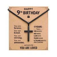 ORISPRE 9 Year Old Boy Birthday Gifts for 9 Year Old Boys 9th Birthday Gift- P-N-BK-20Cross-9thBirth-01 ORISPRE 9 Year Old Boy Birthday Gifts for 9 Year Old Boys 9th Birthday Gift- P-N-BK-20Cross-9thBirth-01